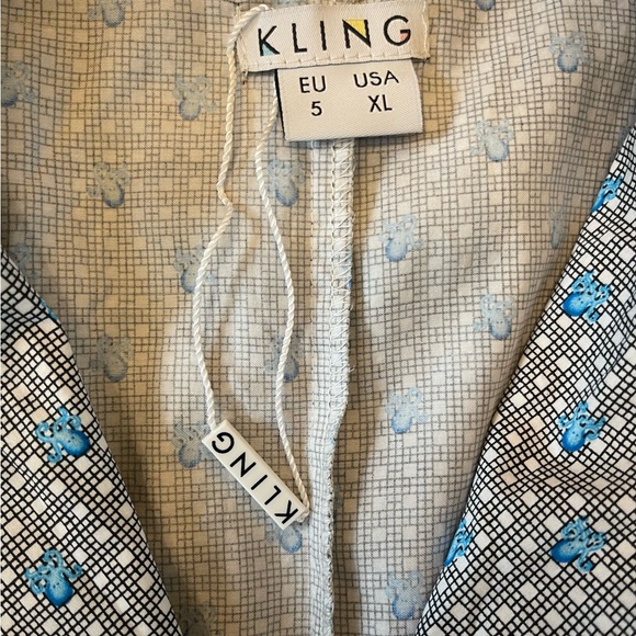 🔥4 for $75🔥Mod Cloth Kling Sleeveless Tentacle & Response Button-Up Dress - Picture 6 of 10